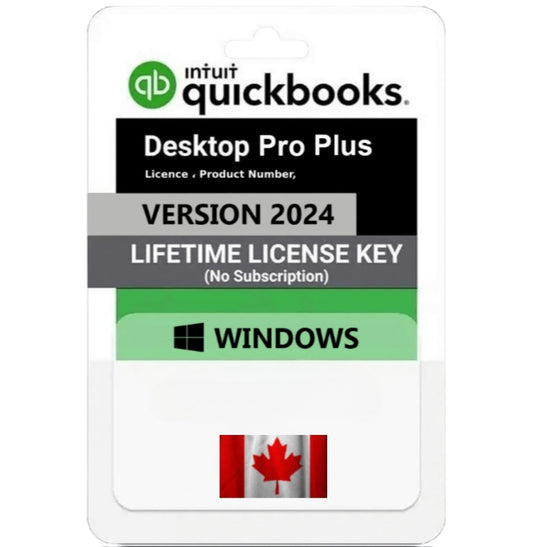 Quickbooks Pro Plus 2024 
|CA| Lifetime License