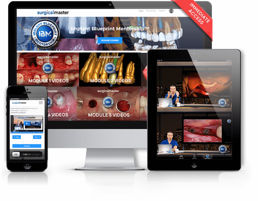 Implant Blueprint Mentorship – SurgicalMaster course by Dr. Ziv Simon & Dr. Rashad Riman