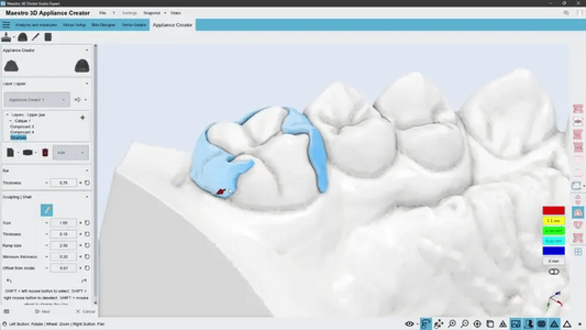 Maestro 3D Dental Studio – official Maestro 3D software visual